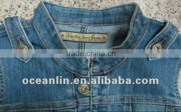 sleeveless cowboy coat for ladies SO