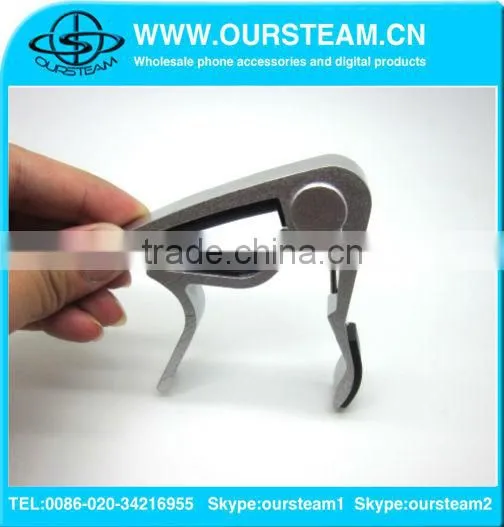 Sliver Quick Change Clamp Key Capo for Acoustic/Electric/Folk Guitar