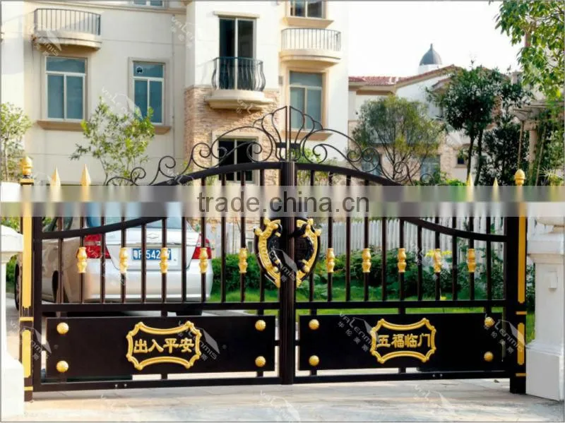 Valenmis villa aluminum gate