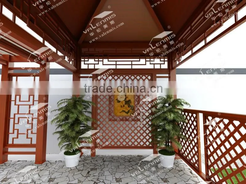 pergola aluminum pavilion use for garden building 2015