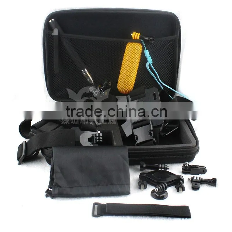 Wonderful gopros accessories ,15-in-1 gopros accessories sets for gopros heros 4,go pro heros 4 / 3+/3 /2 /1