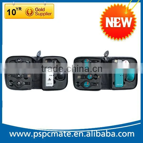 Customize Black power bank pen drive screen touch pen as Business Promotional Gift Kit