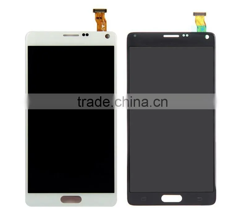 2016 Popular high quality mobile phone LCD OLED Display for Samsung Galaxy Note 4 N910 N910A N910V Capacitive Screen LCD