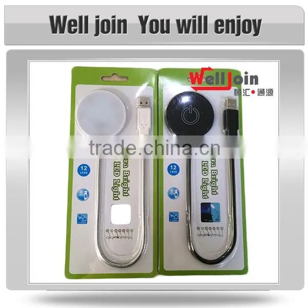 New portable flexible mini usb led light for power bank or computer