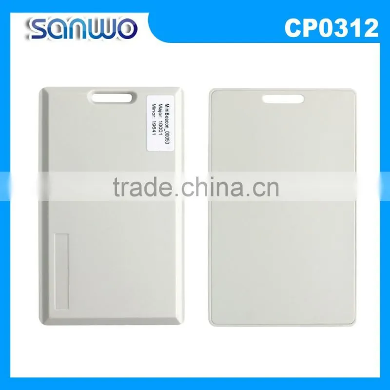 Card Beacon with iBeacon & Eddystone Tech bluetooth4.0 module