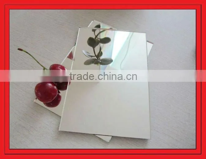 small square round mirror