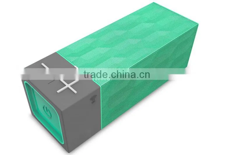 metal bluetooth speaker wireless portable hands free phone call digital clock NFC function OEM bluetooth speaker