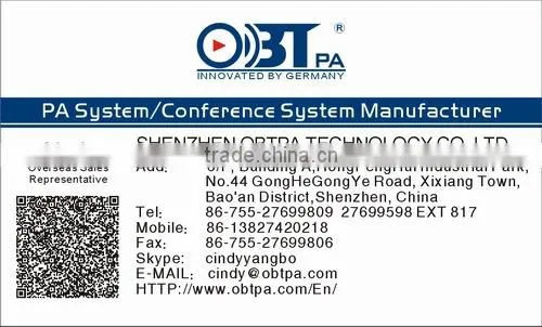 OBT-6150 Professional power USB mixer pa amplifier for pa system,Amplifier portable,CE Certified