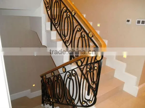 Top-selling forged iron railings banisters install