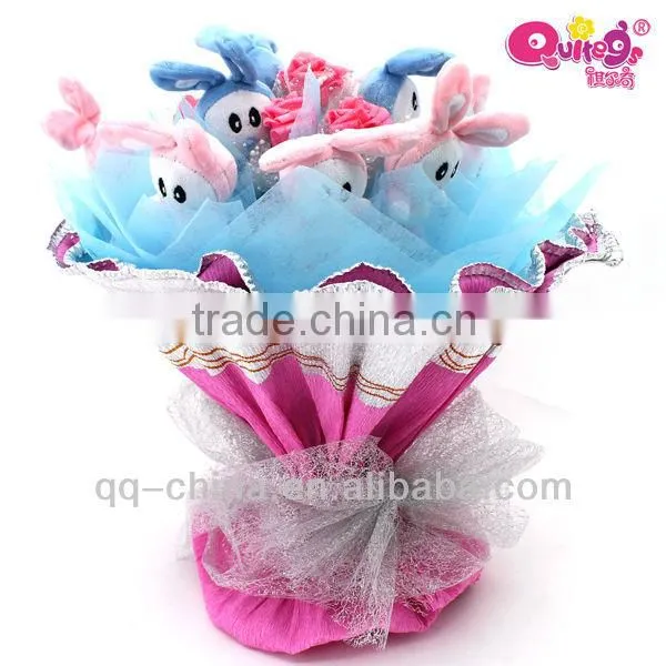 Valentines plush bouquet