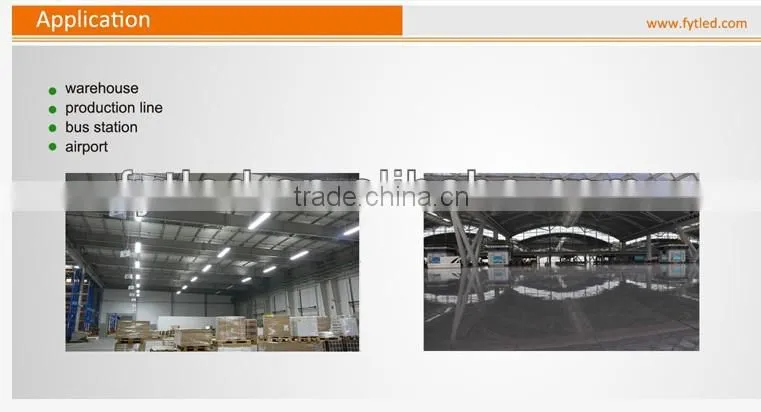 High bay fixture 60W led tube light IP65