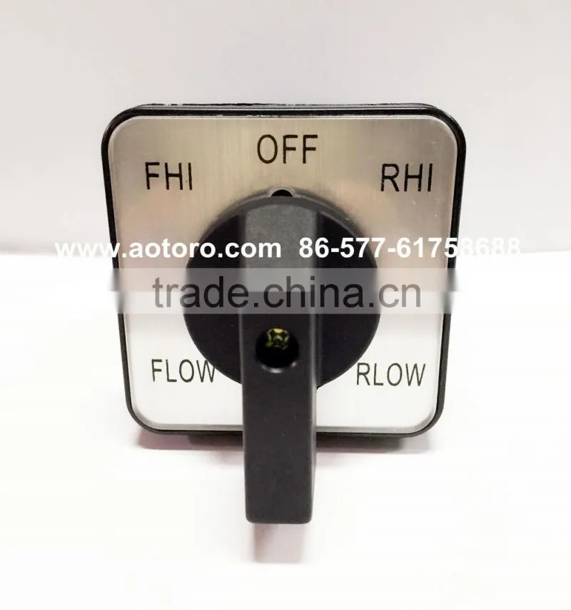 front panel power switch JYW29-20/6 6P panel switches