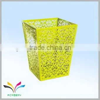 Square shape metal scrap dusty bin for medical consumables