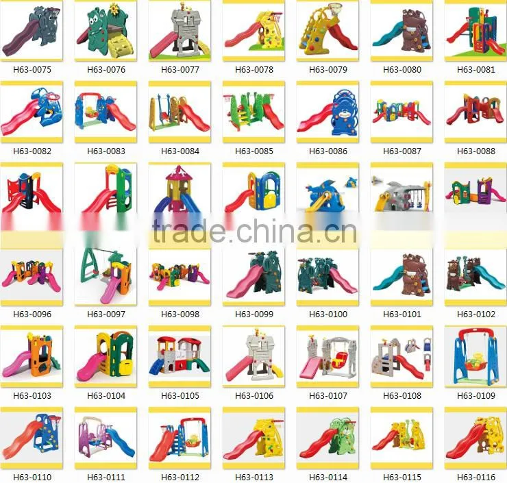 Interesting plastic slides for children, kids plastic slides wholesale china