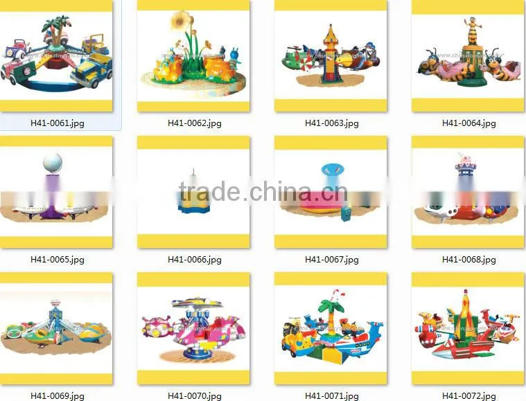 China happy outdoor popular christmas musical carousel