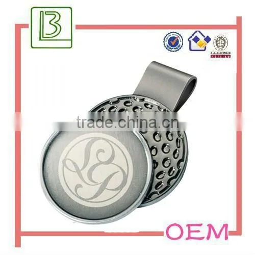 Metal Ball Marker Hat Clip