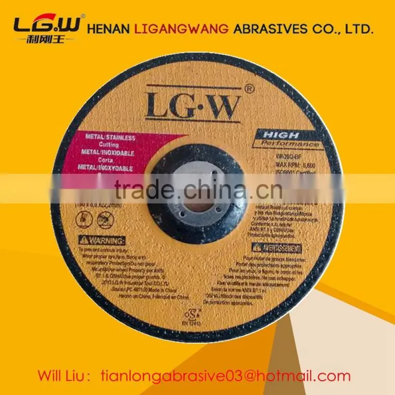 403 LGW 7inch HIGH QUALITY DC GRINDING DISC FOR METAL POLISHING