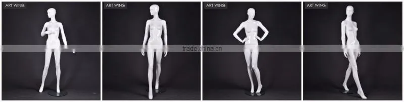headless sitting cheap glossy female mannequins for sale