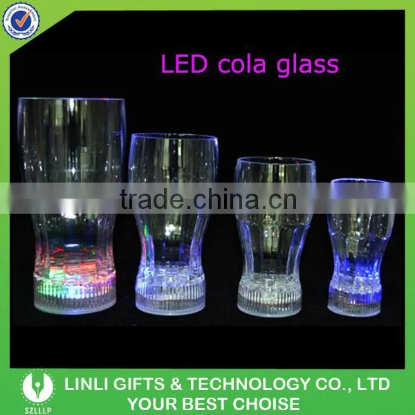 2016 Multicolor Led Flashing Cola Cup For Bar