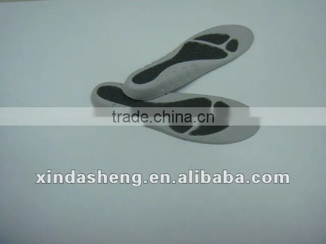 PU shoe insole for sport shoe PU short insole damping insole