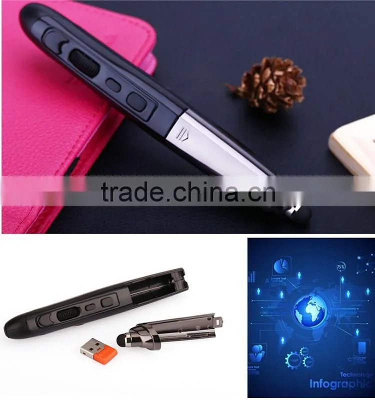 Optical slide changer laser pointer wireless mouse for powerpoint remote