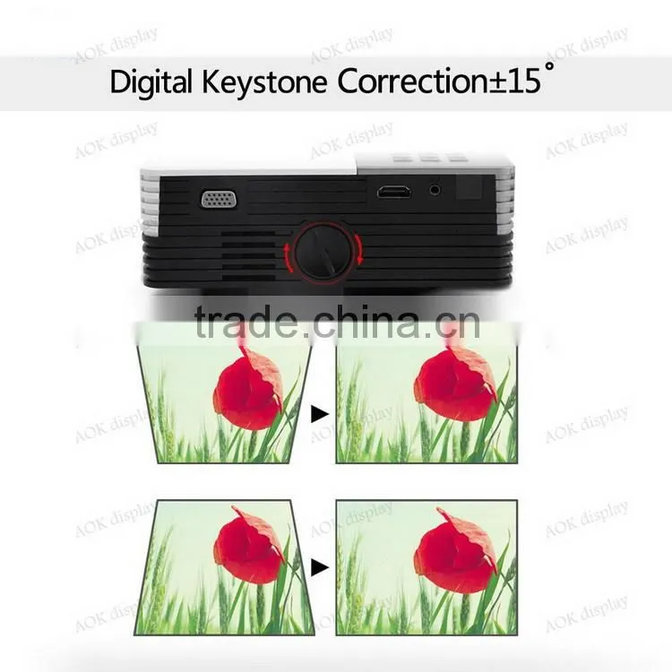 GM50 New arrival Portable multimedia projector mini video Projector home theater HDMI VGA AV SD LED Projector cube projector