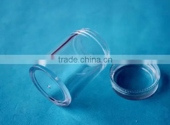 15g PS plastic cosmetic cream jar