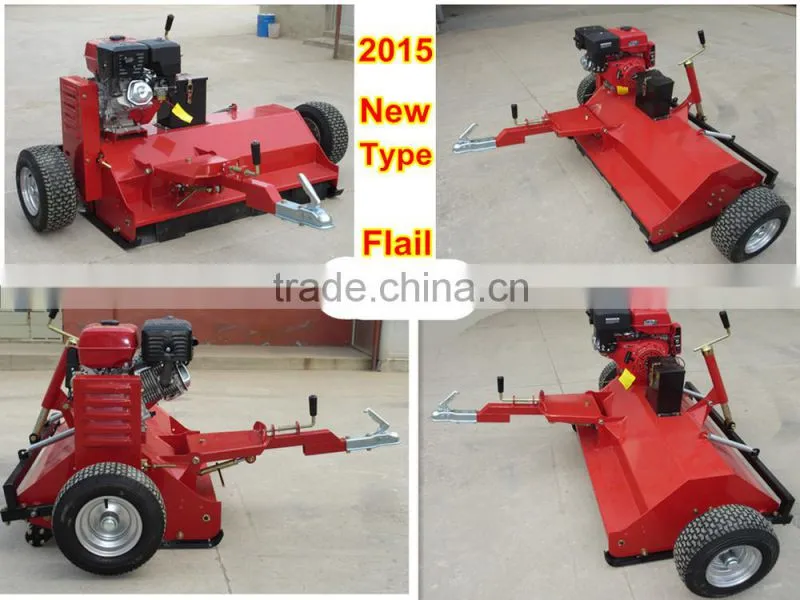 side wheel and rear wheel adjustable 2 stroke lawn mower