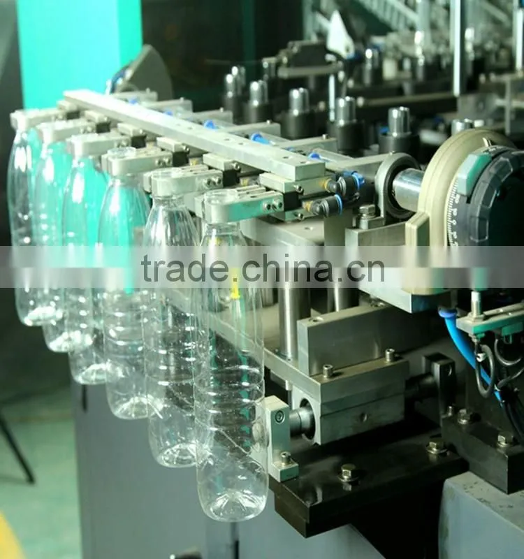 semi automatic stretch blow moulding machine, 2 cavites