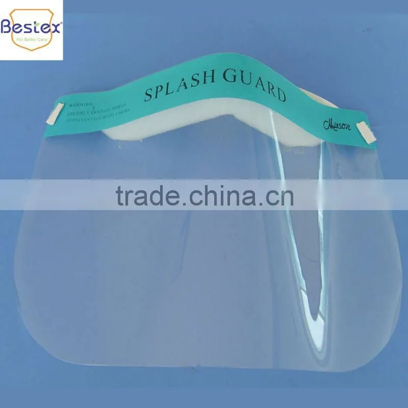 Disposable dental protective face shield
