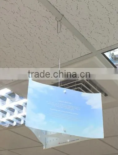 Metal display hanging hooks for ceiling display or metal ceiling display or pop ceiling display