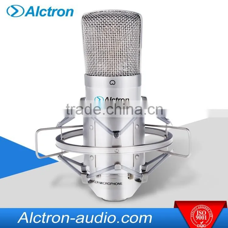 Alctron MC001 Professional Large Diaphragm FET Studio Condenser Microphone,Recording Microphone.