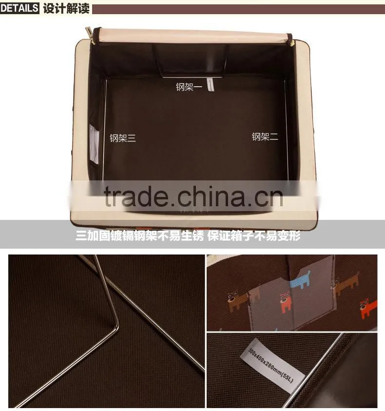 YIWU RODA 100% Oxford fabric water-proof color can be customized foldable storage box