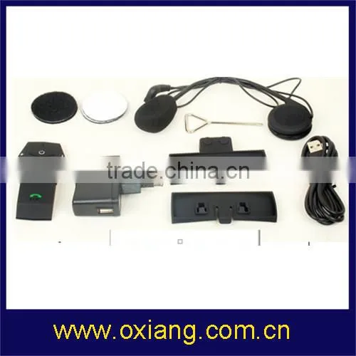 Motorcycle accessory helmet intercom wireless bluetooth headset/headphone