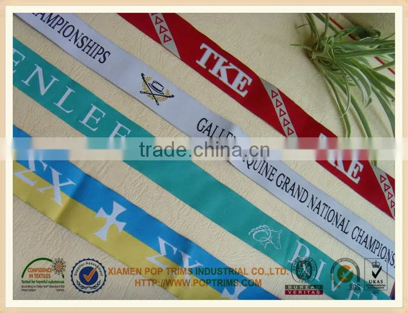 Polyester Jacquard webbing