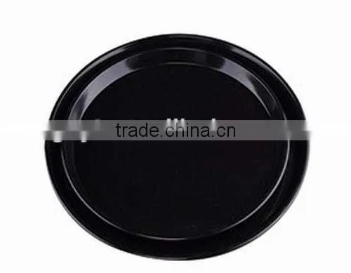 white & black plastic spin tray /fiberglass dryer pans