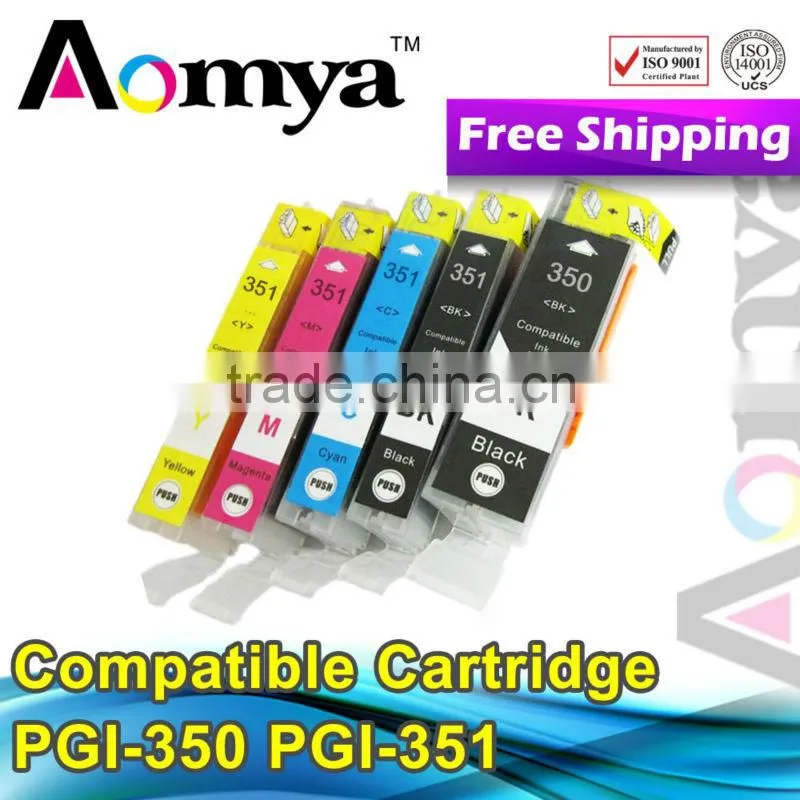 Hot sale!!!! compatible ink cartridges pgi-350 cli-351 for canon PIXUS MG-5430/ IP-7230/MG-6330