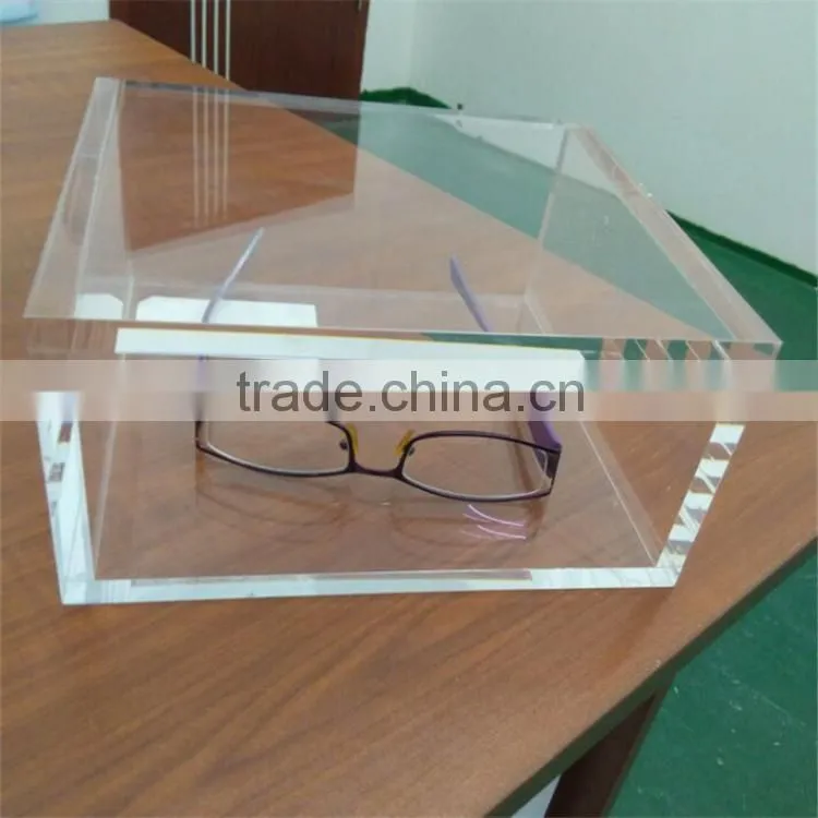 Factory direct wholesale acrylic sunglass display box, glasses display case