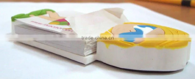 Beautiful gift sticky notepad, fruit memo pad ,colorful note