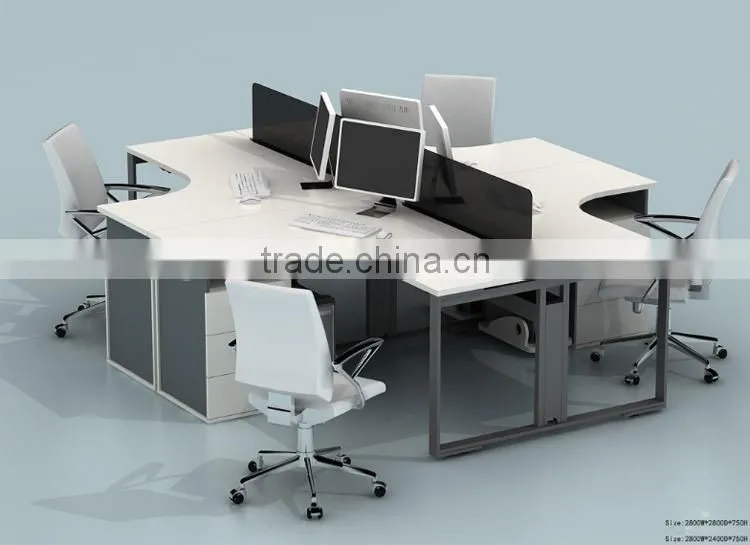 Guangzhou Sunshine China Supplier Office Space Saving Call Center Standard Sizes Of Workstation Furniture