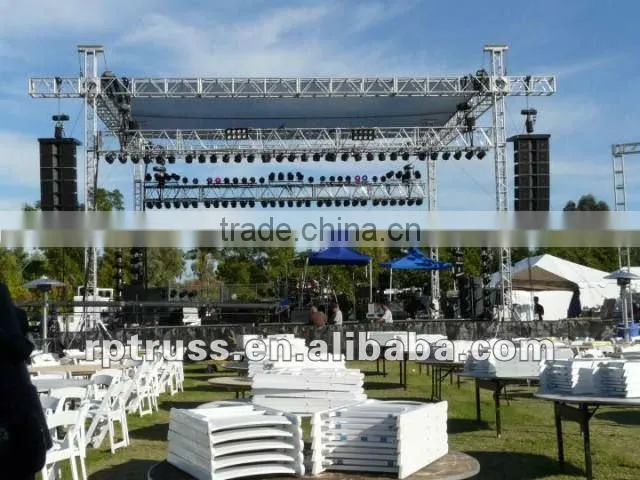 Durable outdoor concert stage truss heavy duty truss