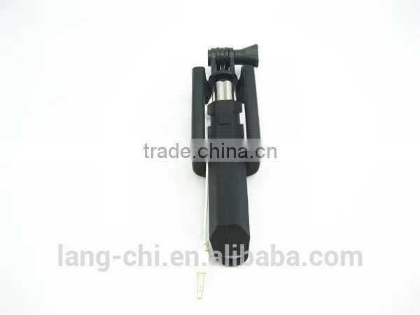 Hot mini wired selfie stick with high quality