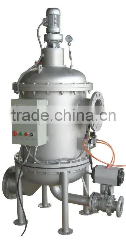 New Design Automatic Backwash Water Filter Auto Back Flush Filter with Great Price