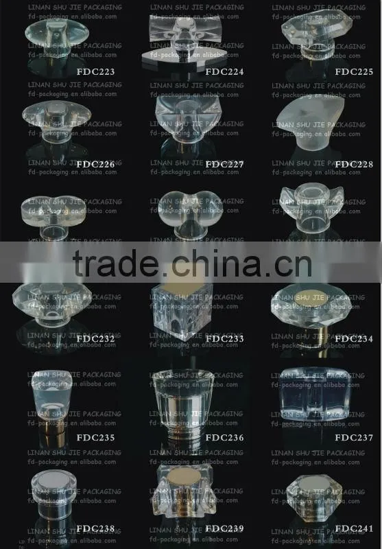 Perfume cap, plastic cosmetic cap