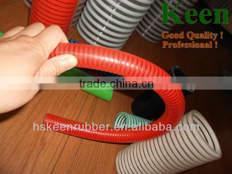 Wholesale PVC Ventilation Hose with Plastic Ribs inside Pipe