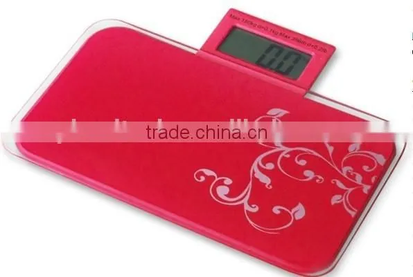 Portable mini size digital bathroom scale with CE