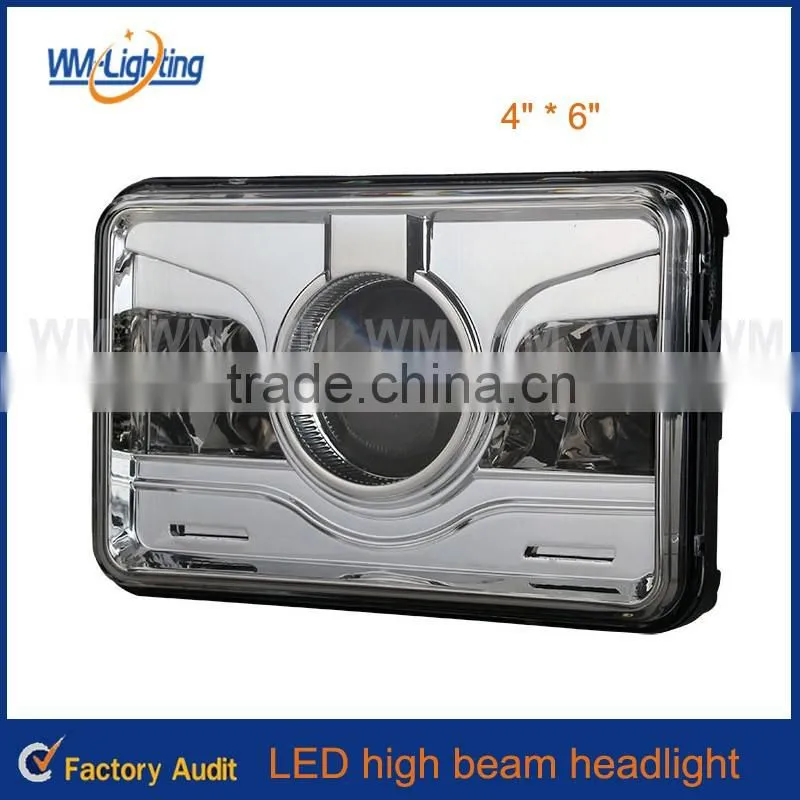 Emark Professional standard lamp new 4inch x 6inch square sealed beam high beam led headlight
