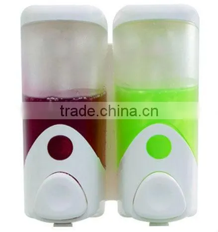 Fashion and nice appearance Manual Double-Hand Liquid Soap Dispenser Holder (DS1501-S)
