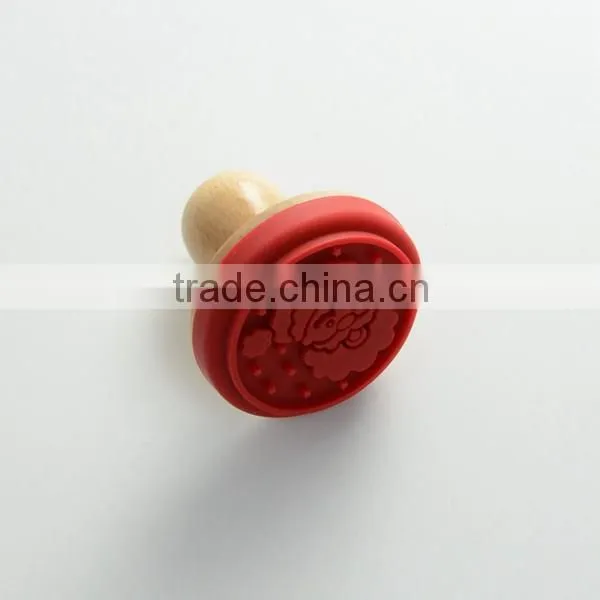 2016 hot selling silicone baking tool cookie stamp