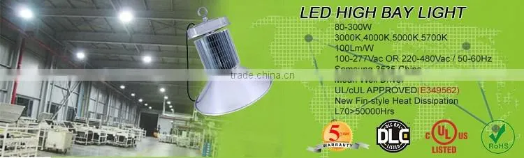 lighting Samsung chips high lumen 150w led high bay lighting